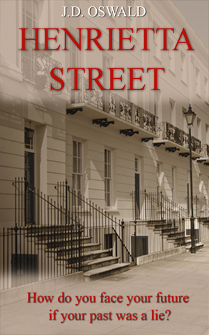 cover of Henrietta Street showing a Georgian terrace in London